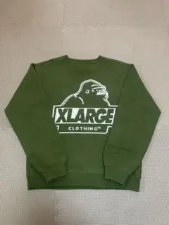 XLARGE/ SLANTED KNIT ニット (OLIVE/S)