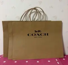 COACH ショップ袋 3枚セット