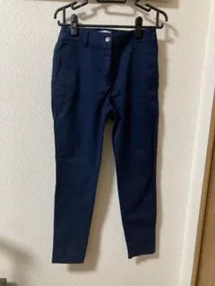 PLST ネイビー スキニーパンツ