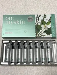 【新品未使用】on: myskin ハーブピーリング8本入り