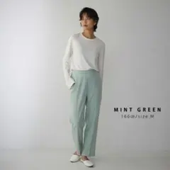 パンツ　スラックス　裏起毛