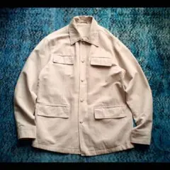 BAGUTTA バグッタ シャケット 40 1/2 ベージュ シャツジャケット BAGUTTA バグッタ シャケット 40 1/2 ベージュ シャツジャケット