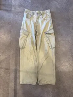 ZARA カーゴパンツ ライトベージュ　アースカラーのサムネイル