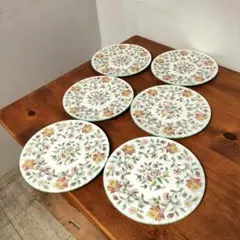 廃盤品 MINTON ミントン ハドンホール 50周年 金彩 プレート 皿 5枚