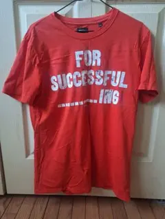 DIESEL Tシャツ レッド XSサイズ