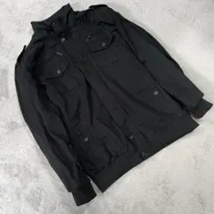 美品【アウトドアジャケット】（2XL）ミリタリージャケット ブラック y2k