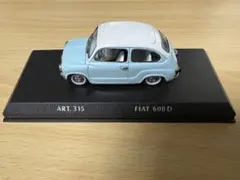 DetailCars FIAT 600D Blue, white topのサムネイル
