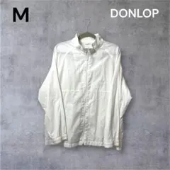 DONLOP ホワイト M フルジップ ジャケット スポーツ カジュアル 軽量のサムネイル