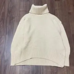 ギャルリーヴィー ファインウールタートルネックプルオーバー S