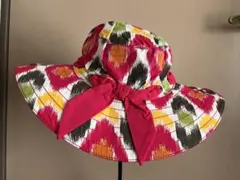 ジンボリー　新品　リボン付き　ドットハット　3〜4 (48㎝)のサムネイル