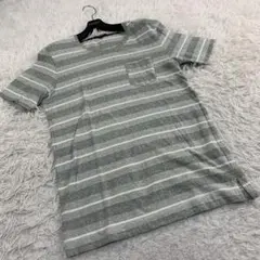 【極美品】BURBERRY LONDON 半袖Tシャツ ボーダー柄 Lのサムネイル