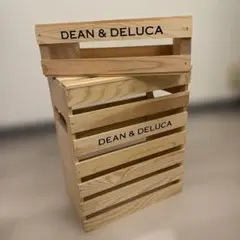 DEAN & DELUCA ウッドクレートボックス ２個セットのサムネイル