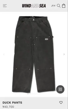 WIND AND SEA DUCK PANTSのサムネイル