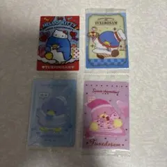 サンリオ　タキシードサム　ウエハースカード4枚セット