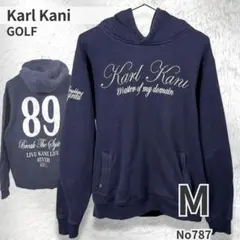 KARL KANI GOLF カールカナイゴルフ 刺繍 パーカー M 裏起毛のサムネイル