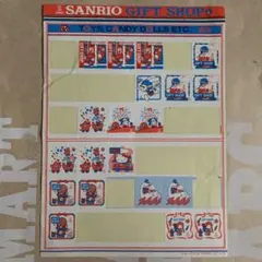 SANRIO ギフトショップステッカー 非売品レアのサムネイル