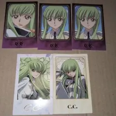 コードギアス C.C. フォトカード 5枚セット コンプリート