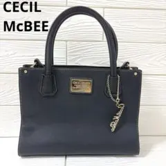 美品✨CECIL McBEE ハンドバッグ ショルダーバッグ ブラック 2wayのサムネイル