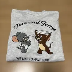 再お値下げ 新品 トムとジェリー スウェット トレーナー 3Lサイズのサムネイル