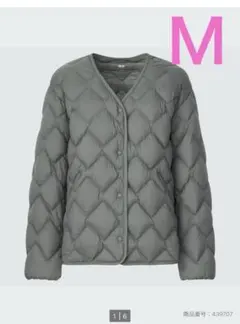 ULTRA LIGHT DOWN ウルトラライトダウンカーキ　ダウンジャケットＭ