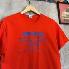 jerzees Tシャツ M オレンジ カレッジ バンド 楽器 y2k