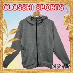 【古着】CLOSSHI SPORTS フルジップパーカー