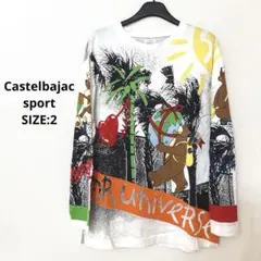 Castelbajac sport◾️bear◾️カラフルイラスト　カットソーのサムネイル