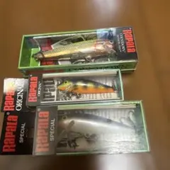 ラパラ　ミノー 3点セットのサムネイル