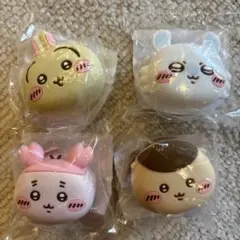 ちいかわ おかおミニシリコンポーチ 4セット