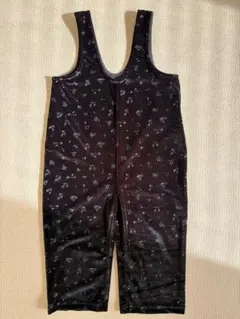 &mignon 花柄オーバーオール　90サイズ