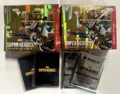 マーベル スーパー・ヒーローズ コレクター・ブースターBOX》 MTG 2個 