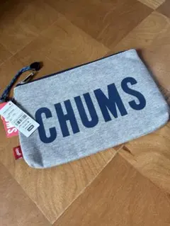 CHUMS ポーチ Big Pouch Sweat グレー