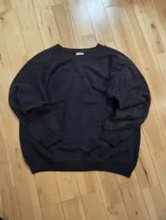 90s Hanes スウェット フェードブラック ボロ XL アメリカ製