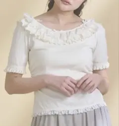 merry jenny romantic frill summer topのサムネイル