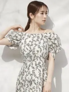 2wayデザインプリントワンピ スナイデル