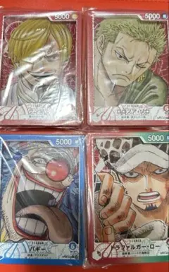 ワンピースカードゲーム　一番くじ G賞　カードデザインアクリルスタンド