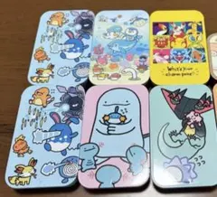 プチ缶コレクション　ポケモン　アートセレクション　逃　十ポケ十色　6種