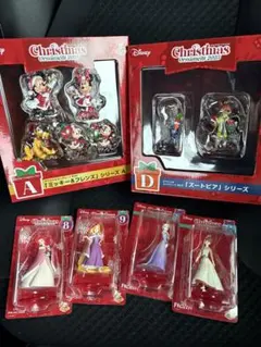 happyくじ　ディズニー クリスマスオーナメント 2025 6体セットおまけ