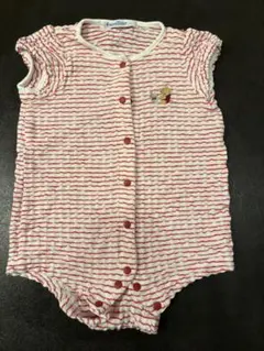 familiar 袖付きロンパース　60㎝