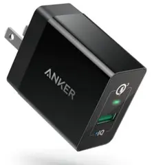 【中古】Anker 18W 急速充電器 PowerPort+ 1 黒
