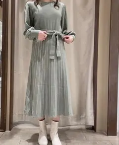 【12/14削除】ナイスクラップ 2WAYニットワンピース