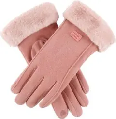 手袋 レディース 防寒手袋 零下防寒対策・ふわふわ裏起毛・タッチパネル対応