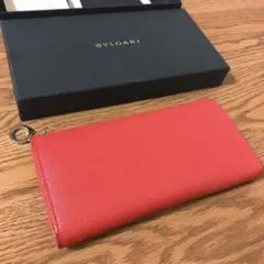 BVLGALI ブルガリ　長財布　赤　美品