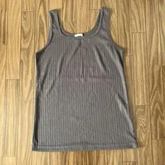 タンクトップ　グレーM