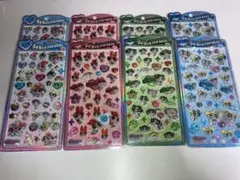 国内完全正規品うるちゅる POPシールパワーパフ4種✕2セット