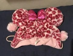 ヒョウ柄 ファンキャップ ディズニー