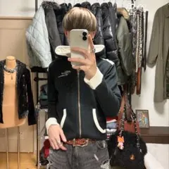 archive y2k お兄系　グランジ　ジップパーカー