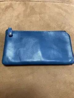 ［リアルクロスレザー］牛革L字開閉ロングウオレット