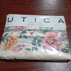 UTICA米国製 フラットシーツ シングル