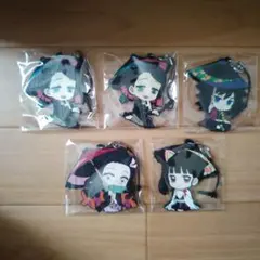 鬼滅の刃　ぺた娘ラバー ストラップ